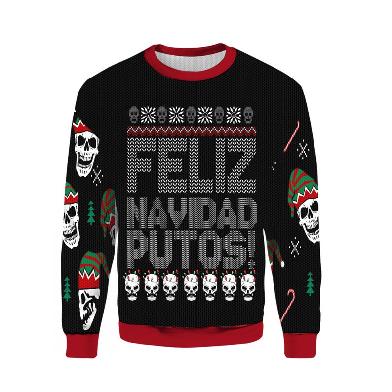 Friends Nightmare Halloween Ugly Christmas Sweater Gift Xmas