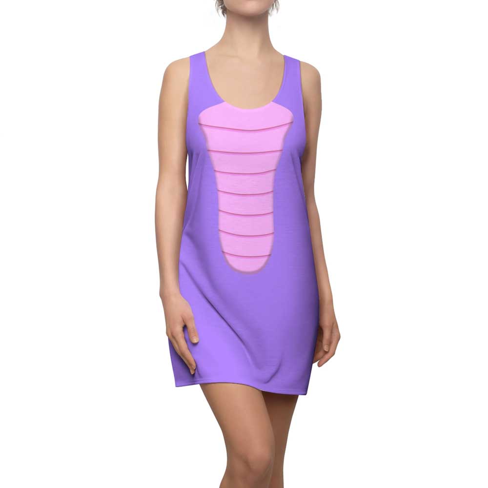 Figment Sleeveless Dress Epcot Costume Halloween