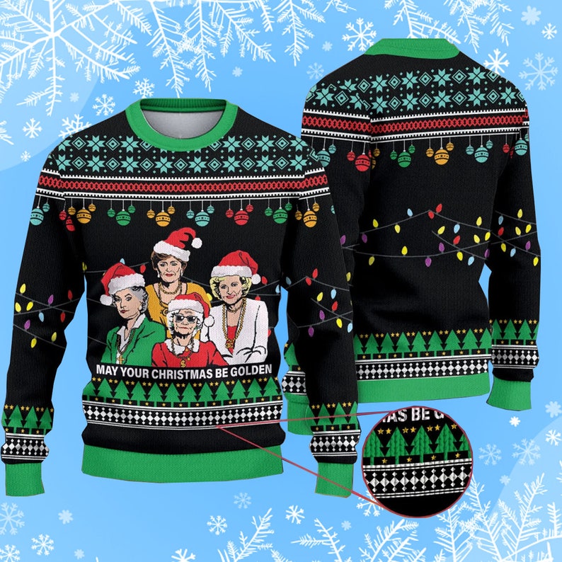 Golden girls 2025 christmas jumper