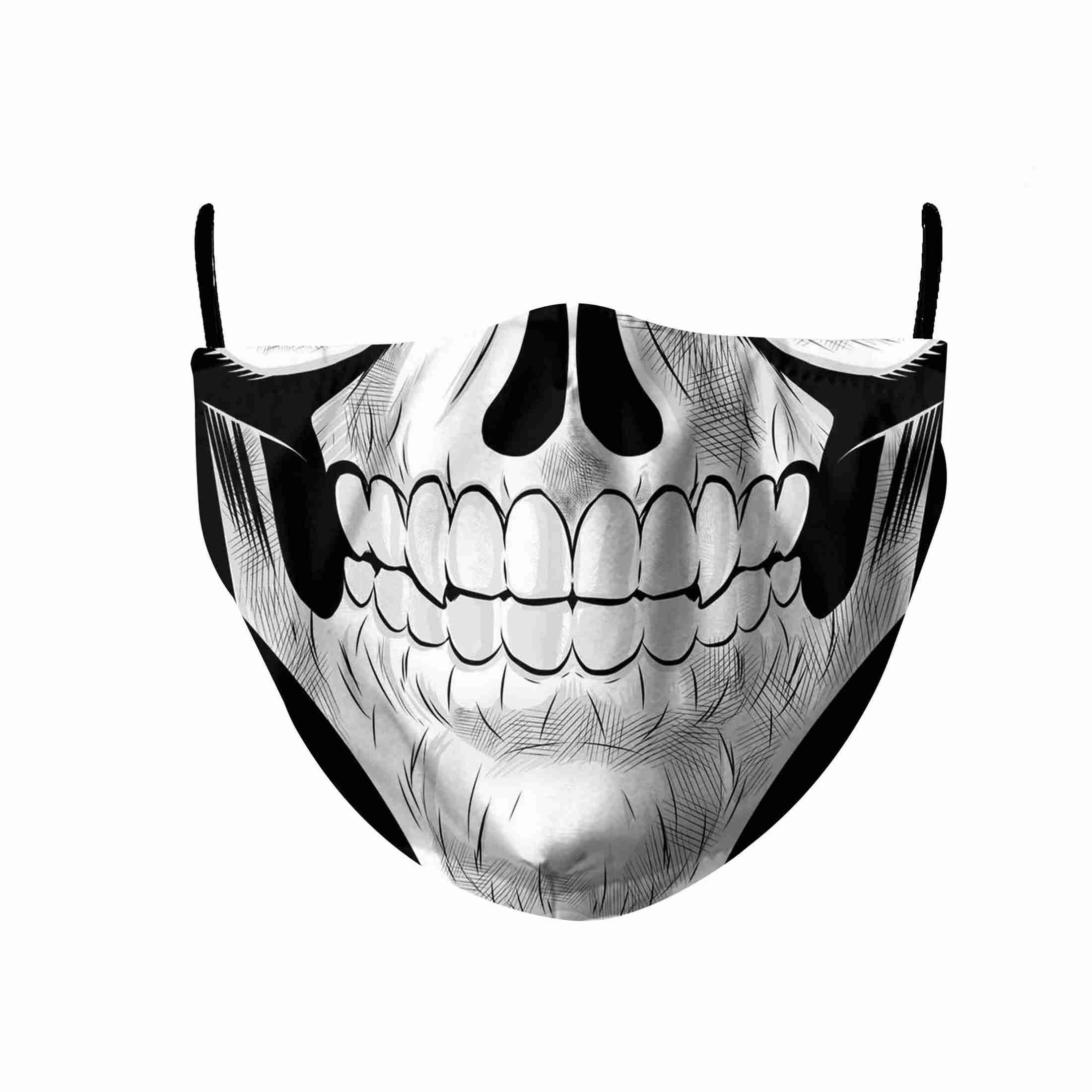 Halloween Skull Face Mask Anti-pollution