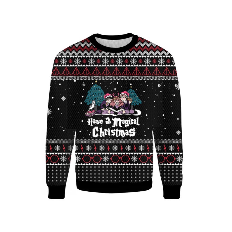 Have A Magical Ugly Christmas Sweater Knitted Sweater