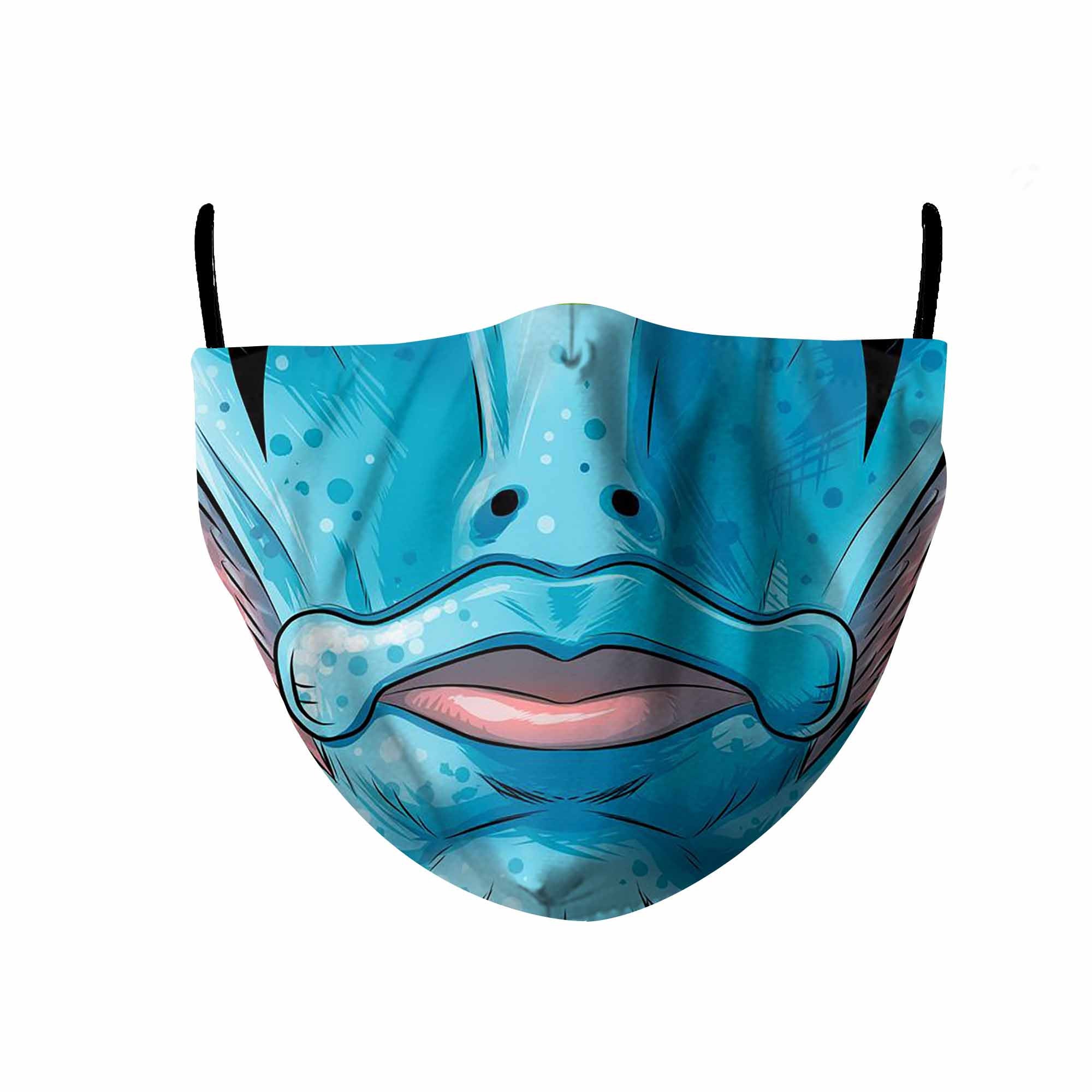 Hellboy Abe Sapien Face Mask Cloth Reusable