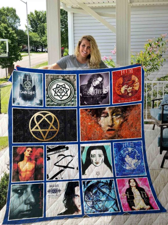 Him Band Retro Collection Fleece Quilt Blanket Gift
