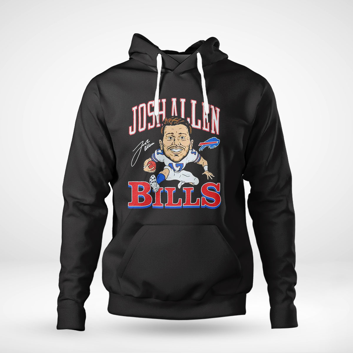 Josh Allen No17 Buffalo Bills Art shirt, hoodie, sweater and long sleeve