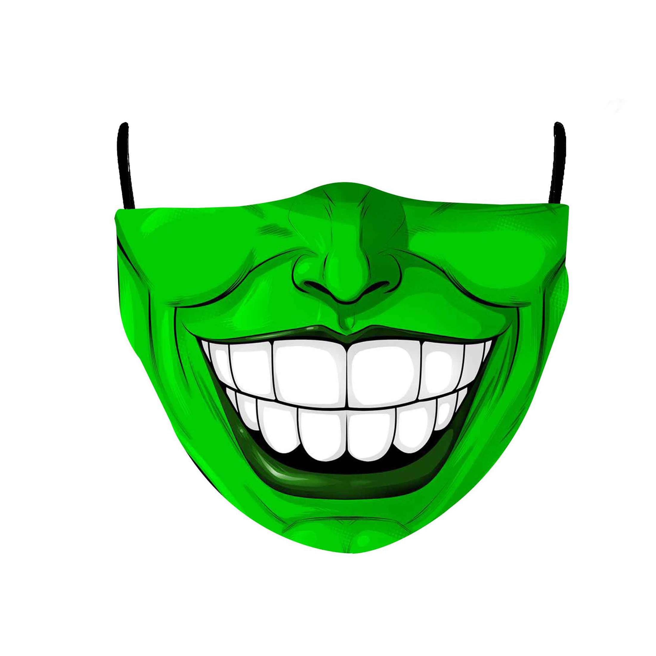 Jim Carrey Green Face Mask Halloween
