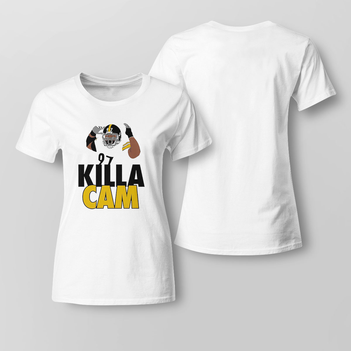 Pittsburgh Killa Cam Shirt Long Sleeve, Ladies Tee