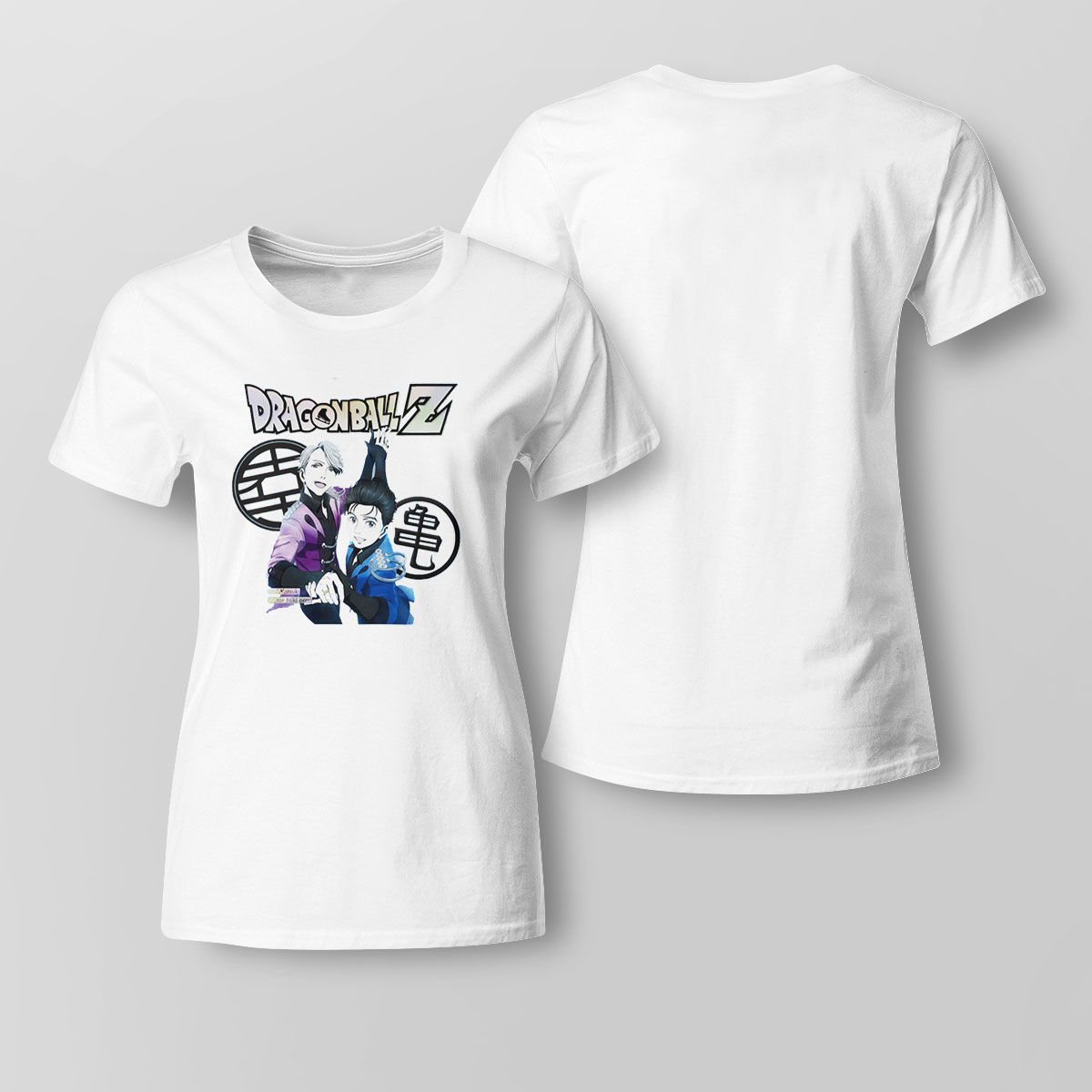 Yuri On Ice X Dragon Ball Z T-shirt Sweatshirt, Tank Top, Ladies Tee