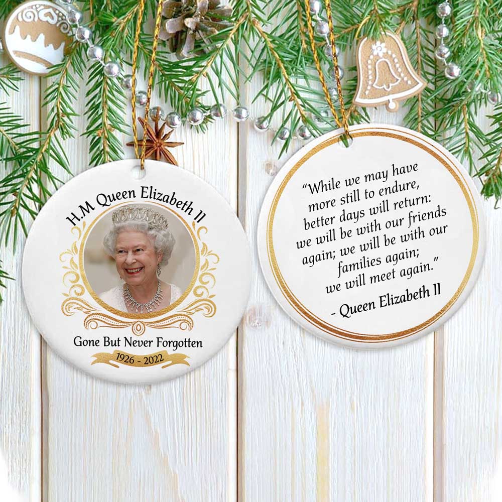 Queen Elizabeth Ii Ornament Never Complain Never Explain Ornament Decoration