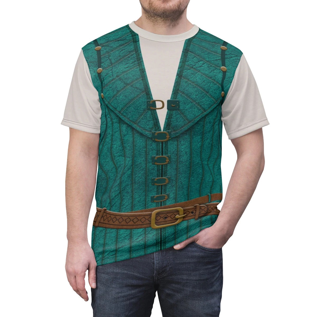 Tangled Costume Flynn Rider Unisex Shirt Flynn Rider Costume Inspired