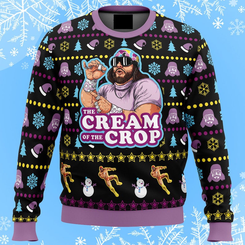 The Big Lebowski The Dude Abides Ugly Xmas Sweater Gift Xmas