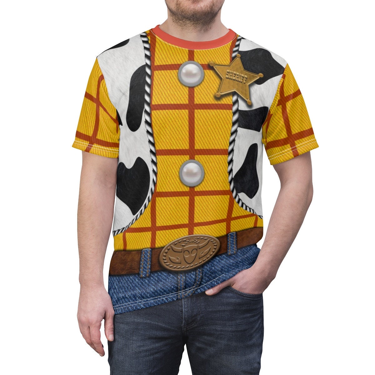 Woody Unisex Shirt Toy Story Costume Disney Halloween Gift