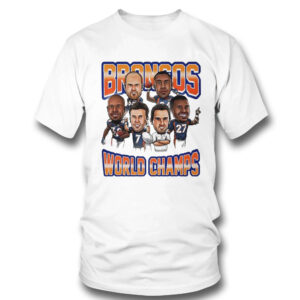 1 T Shirt Denver Broncos World Champs 25Th Anniversary Shirt 1