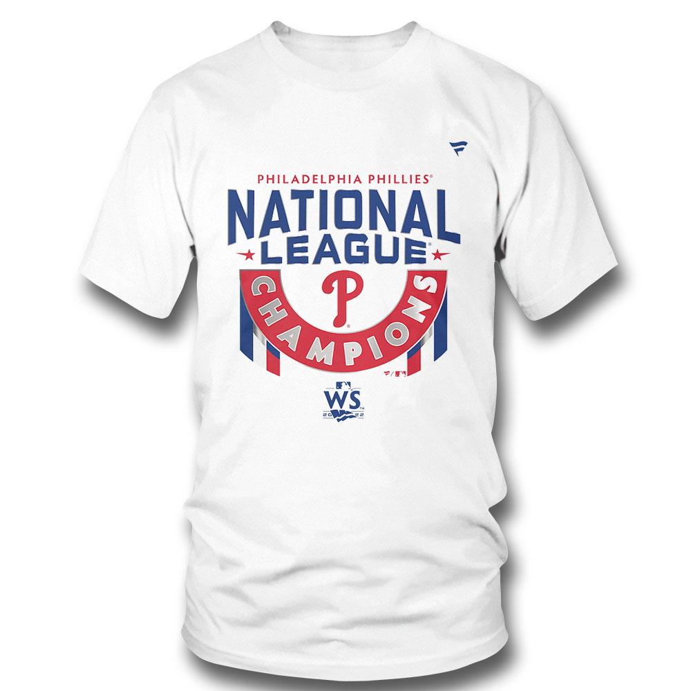 Philadelphia Phillies 2022 National League Champions Locker Room T-Shirt