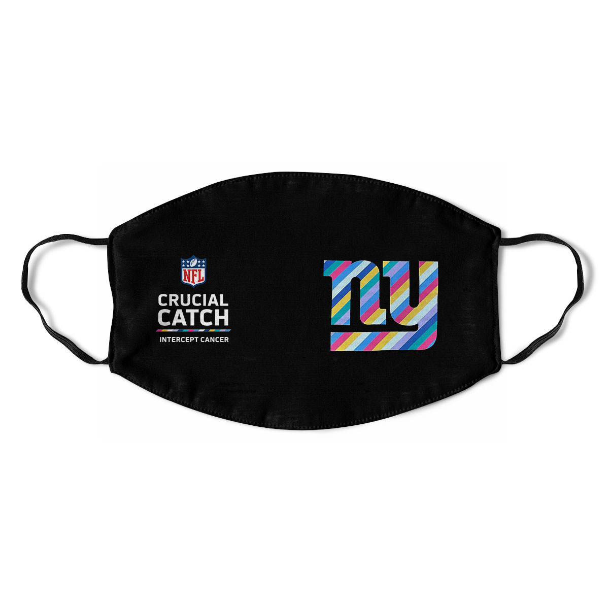 New York Giants Nfl Crucial Catch Multicolor Face Mask