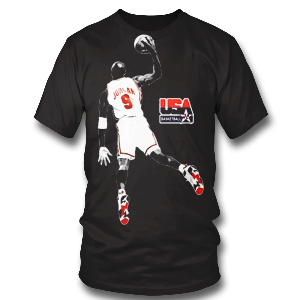 2022 Michael Jordan Usa Basketball Olympics Shirt Hoodie, Long Sleeve, Tank Top