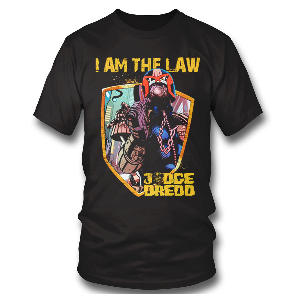 Dredd I Am The Law Shirt Long Sleeve, Ladies Tee