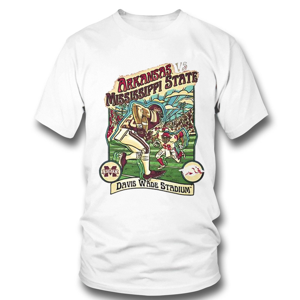Arkansas Razorbacks Vs Mississippi State Bulldogs 2022 Shirt Sweatshirt, Tank Top, Ladies Tee