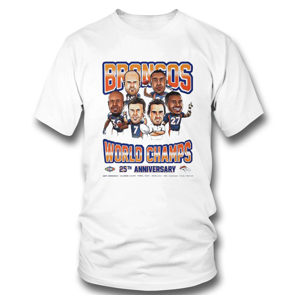 Denver Broncos World Champs 25th Anniversary Shirt