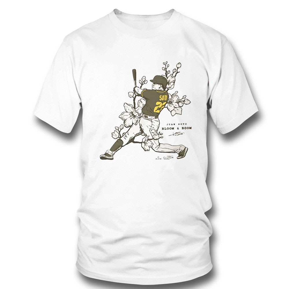 Juan Soto Blooom Boom Sd Shirt Baseball Player Gift For Fan