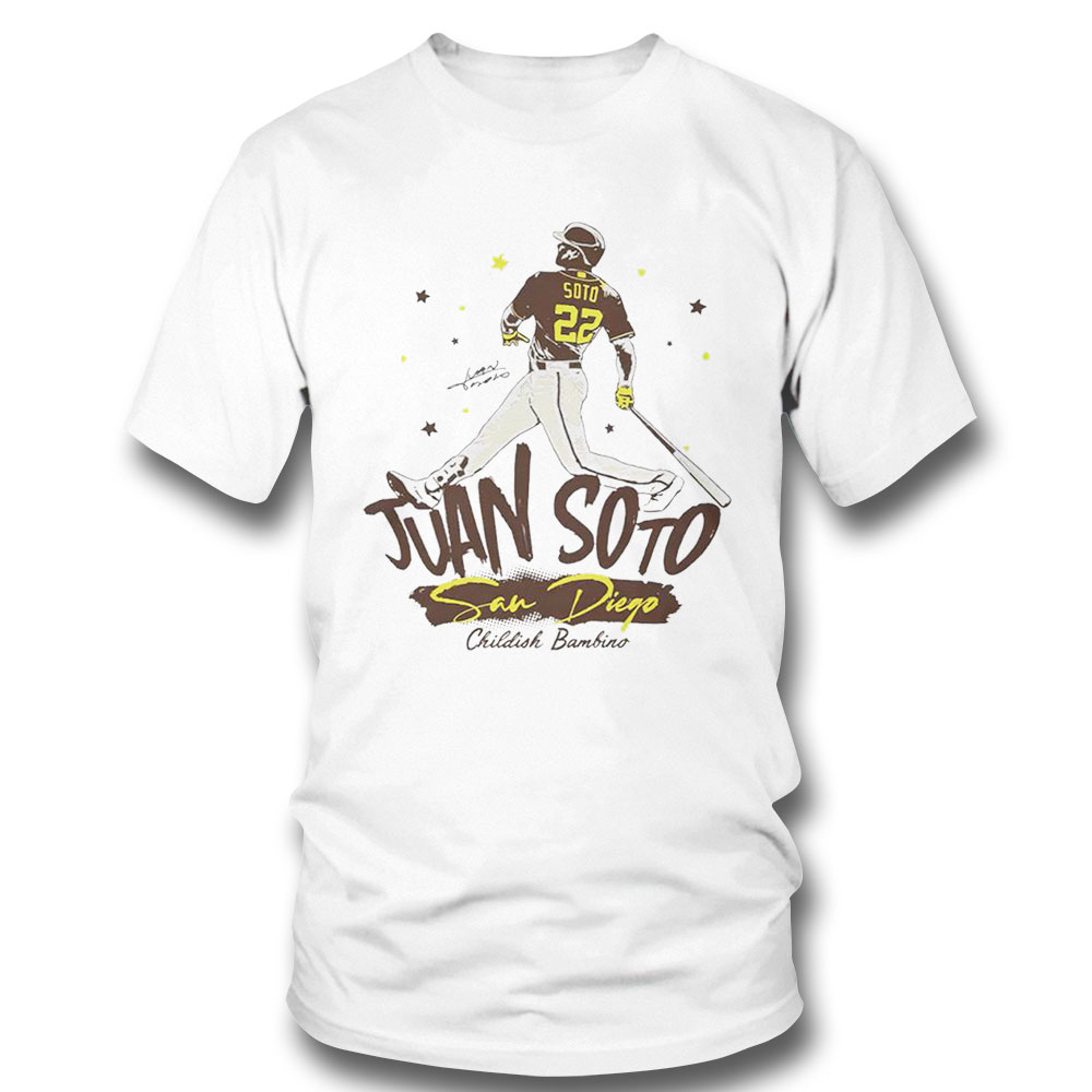 Juan Soto Childish Bambino San Diego Shirt Long Sleeve, Tank Top
