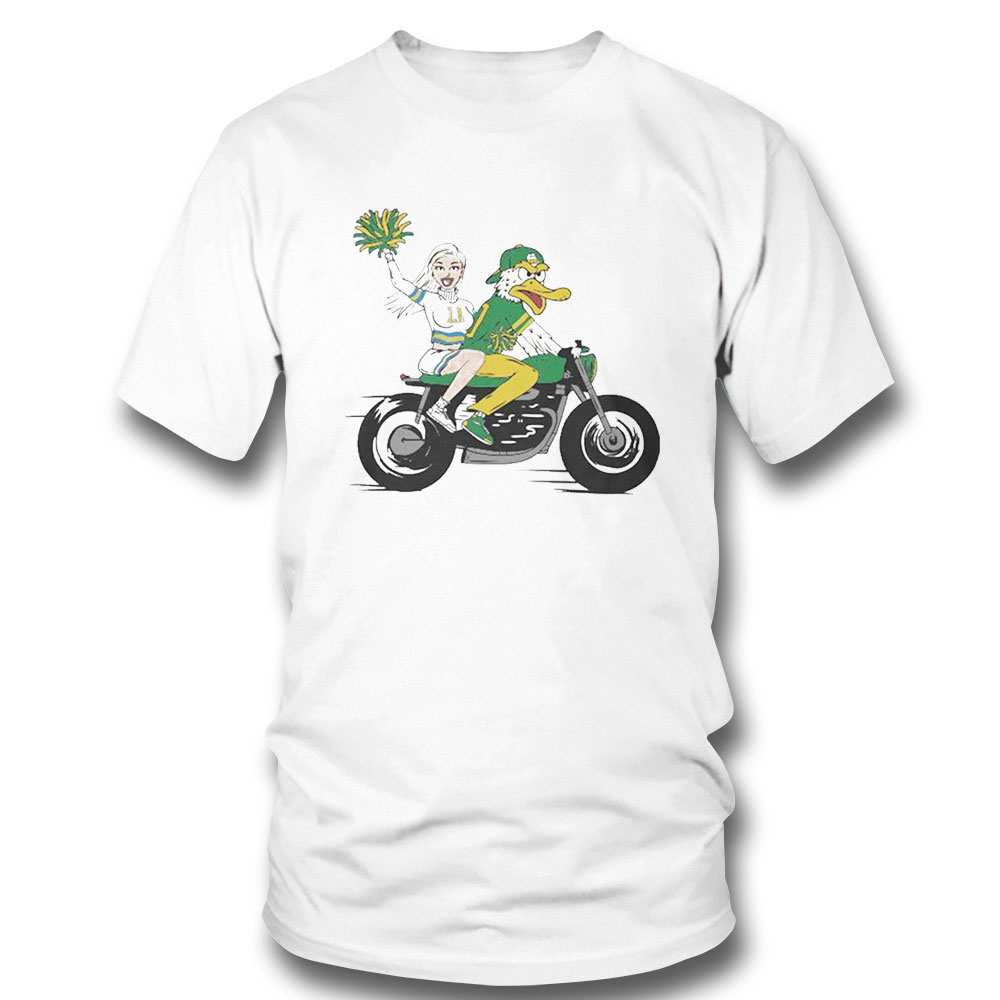 Official Oregon Ducks Football Motorcycle Shirt