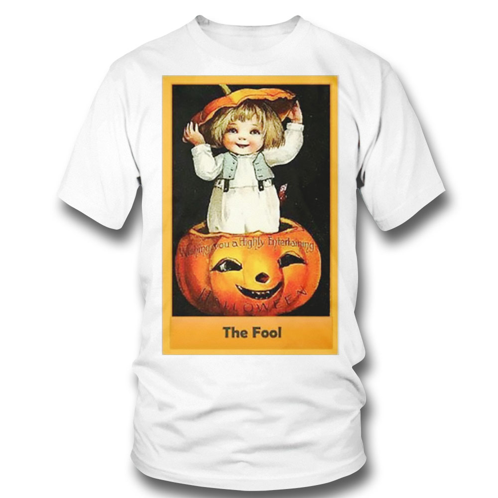 Pocus Hocus Pocus Tarot Halloween The Fool Shirt Long Sleeve, Ladies Tee