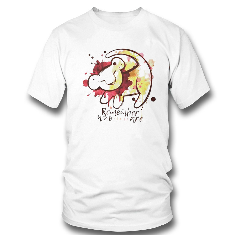Remember Who You Are Lion King Halloween Shirt