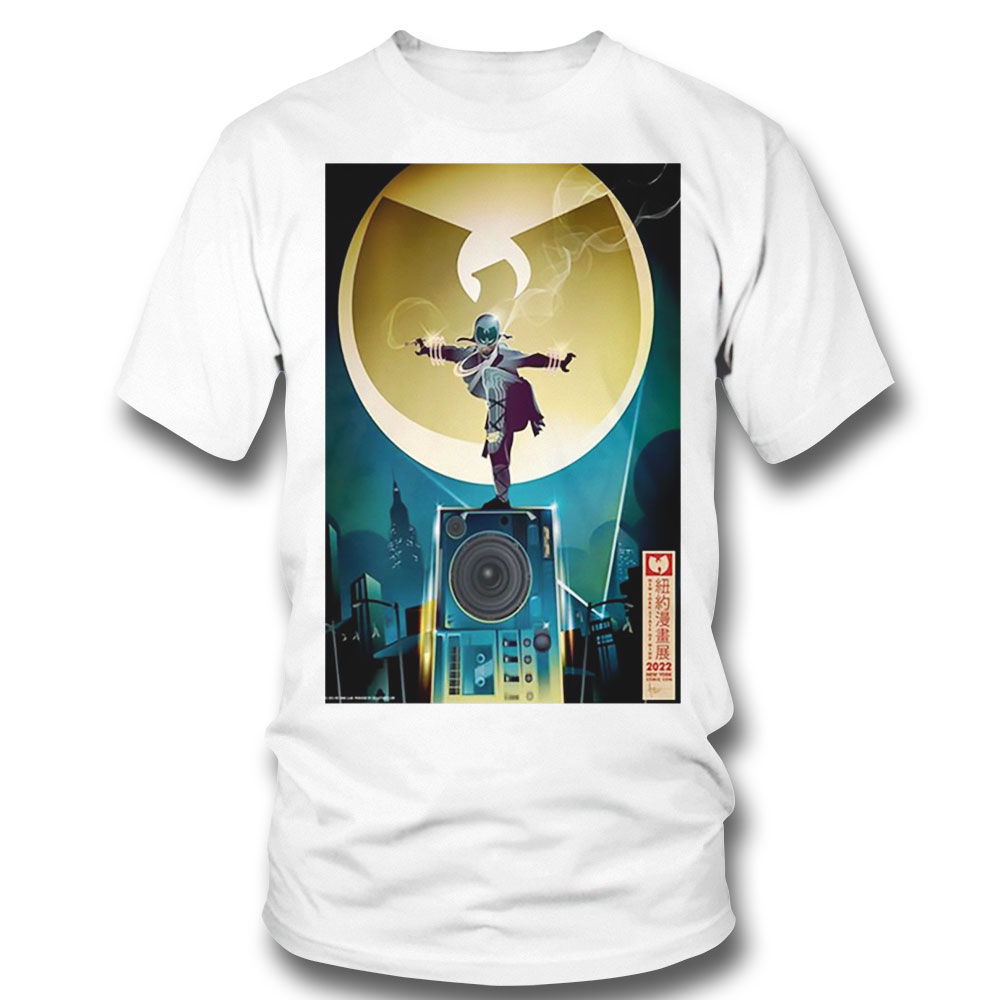 Wu Tang Clan New York Comic Con October 6 2022 Poster Shirt Long Sleeve, Ladies Tee
