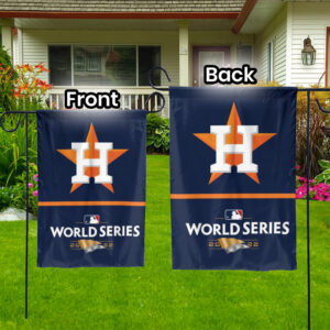 Garden Flag 2 Houston Astros 2022 World Series ALCS Champion Wincraft Flag