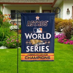 Garden Flag Houston Astros 2022 World Series American League Champion Wincraft Flag