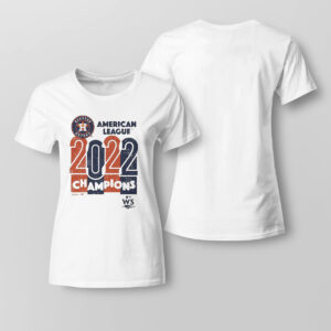 Lady Tee 2022 American League Champions Houston Astros Majestic Threads shirt