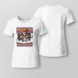 Lady Tee Denver Broncos World Champs 25Th Anniversary Shirt 1