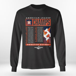 Longsleeve shirt 2022 American League Champions Houston Astros T Shirt