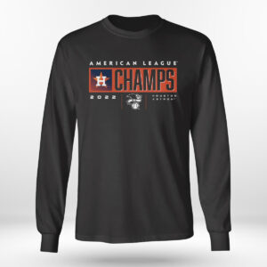 Longsleeve shirt Houston Astros 2022 American League Champions Roster T Shirt