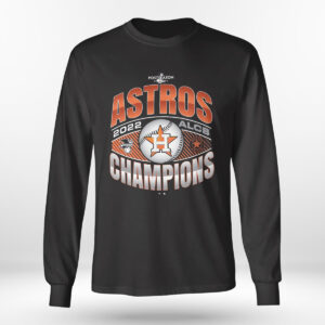 Longsleeve shirt Houston Astros 47 2022 American League Champions Franklin T Shirt