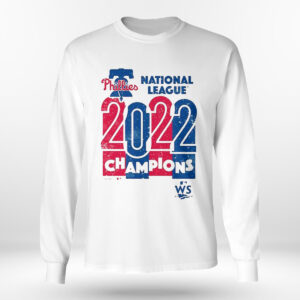 Longsleeve shirt Official Philadelphia Phillies National League Champions 2022 shirt