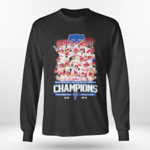 Longsleeve shirt Philadelphia Phillies Team National League Division Champions 2022 Shirt