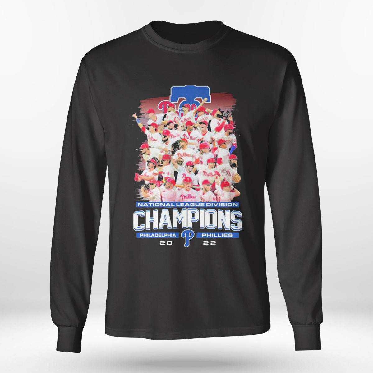 Philadelphia Phillies Team National League Division Champions 2022 Shirt  For Fans