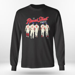 Longsleeve shirt The Broad Street Bombers Philadelphia Phillies Players Road 2022 Shirt