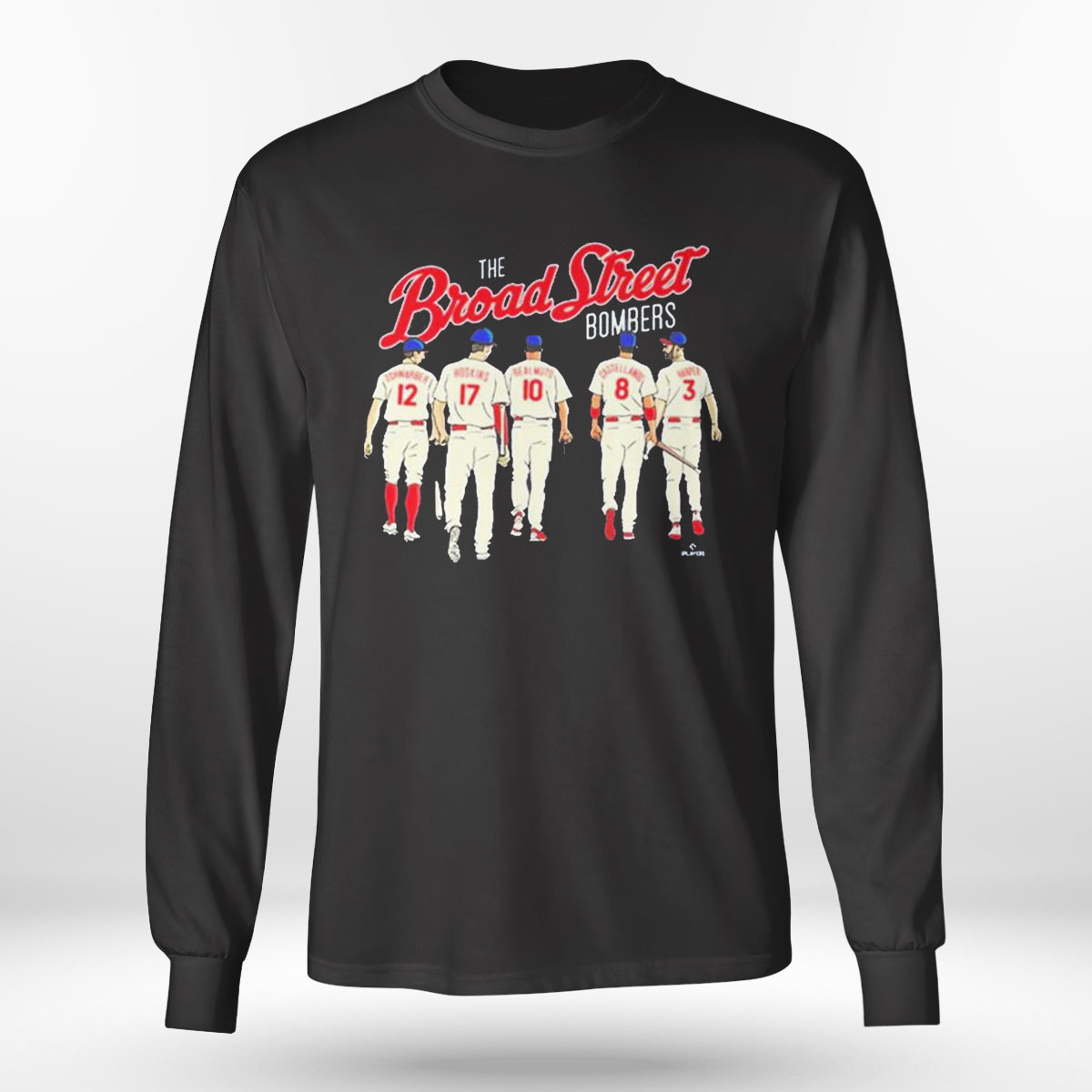 Broad Street Bombers 1 - White - Phillies - T-Shirt