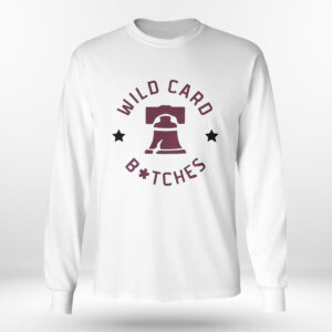 Longsleeve shirt Wild Card Bitches Philadelphia Phillies 2022 Shirt