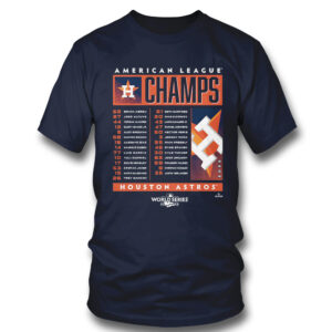 Navy Shirt 2022 American League Champions Houston Astros T Shirt