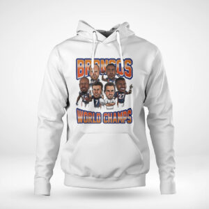 Pullover Hoodie Denver Broncos World Champs 25Th Anniversary Shirt 1