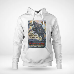 Pullover Hoodie The New Orleans Suspects at Bunkers Music Bar Grill Minneapolis MI on Oct 28 2022 shirt