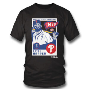 Bryce Harper Philadelphia Phillies National League Champions MVP 2022 Shirt