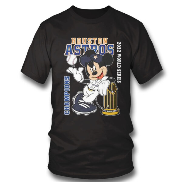 Mickey Mouse Houston Astros 2022 World Series Champions Shirt