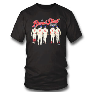 Shirt The Broad Street Bombers Philadelphia Phillies Players Road 2022 Shirt