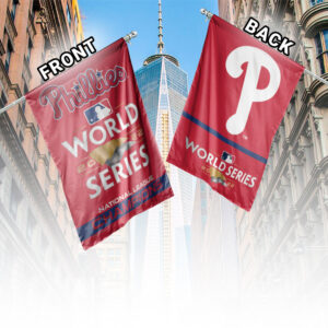 Philadelphia Phillies 2022 World Series WinCraft National League Champions Flag
