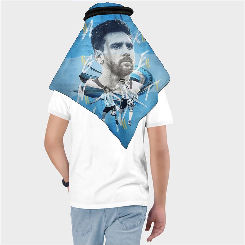 2022 World Cup Keffiyeh Usa Shemagh Wrap Headwear Scarf For Fan Stars Stripes National Football Soccer Ghutra Scarf