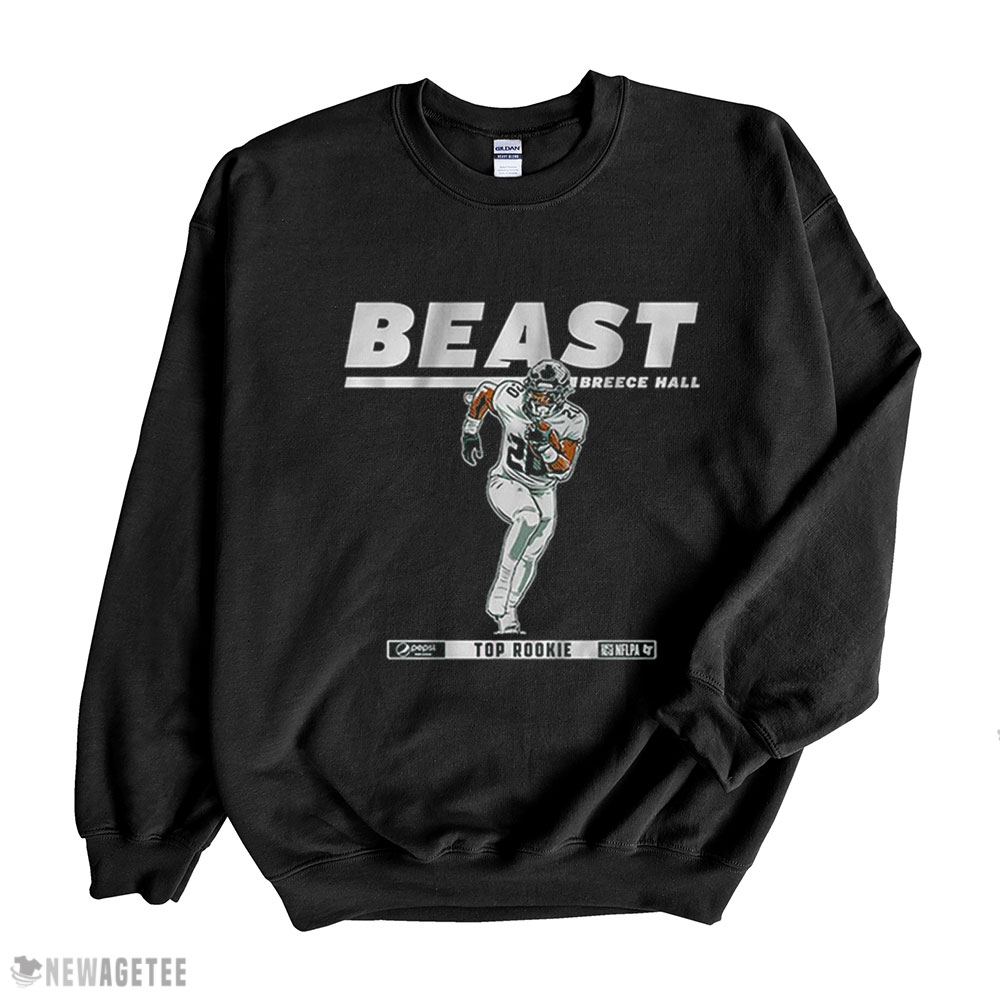 Breece Hall Beast Pepsi Top Rookie Hoodie T-shirt Sweatshirt, Tank Top, Ladies Tee